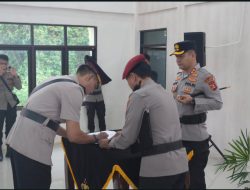 Kapolres Empat Lawang Pimpin Sertijab Pejabat Utama dan Kapolsek,Penyegaran Organisasi Demi Layanan Masyarakat,