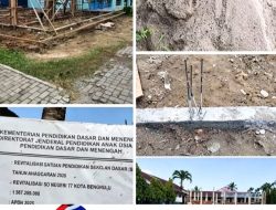 Revitalisasi SDN 77 Padang Serai Rp1,56 Miliar Diduga Pakai Material Tak Layak & Langgar Gambar Kerja,K3 Diabaikan dan Pengawasan Dipertanyakan,