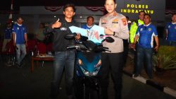 Nobar Final Piala Presiden 2026 Menjadi Ajang Silaturahmi Bersama Polres Indramayu Persib vs Persebaya Sangat Meriah