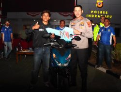 Nobar Final Piala Presiden 2026 Menjadi Ajang Silaturahmi Bersama Polres Indramayu Persib vs Persebaya Sangat Meriah