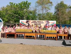 Suasana Semangat dan Antusiasme Mewarnai Pembukaan Lomba Tingkat II (LT II) Kwartir Ranting (Kwarran) Losarang