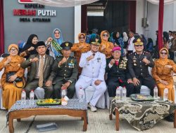 Kapolsek Nagreg Hadiri Upacara HUT ke-81 Republik Indonesia Tingkat Kecamatan Nagreg