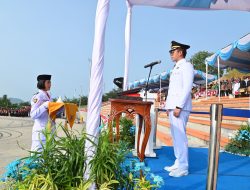 Merah Putih Menyala dari Beranda Sumatra, Menara Siger Jadi Panggung HUT ke-81 Kemerdekaan RI di Lampung Selatan