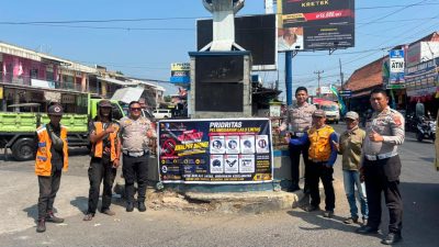 Tekan Penggunaan Knalpot Brong, Satlantas Polres Kuningan Sosialisasikan Tertib Lalu Lintas