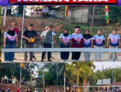 Semarak HUT RI Ke-81, Pemdes Teluk Aur Gelar Turnamen Bola Voli Antar RT, Pererat Kebersamaan Warga