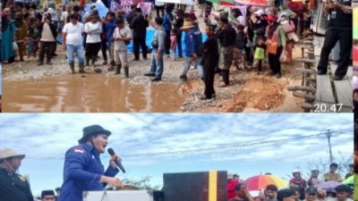Ribuan Massa Padati Aksi Damai Perjuangkan Perbaikan Jalan Sontang–Duri, Suara Rakyat Menggema