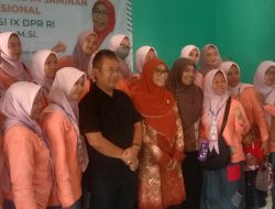 Sosialisasi Program Jaminan Kesehatan Nasional  Bersama Komisi 1X DPRI Dr. Hj. Netty Prasetiyani, M.SI  di desa Sampiran Kecamatan Talun Kabupaten Cirebon