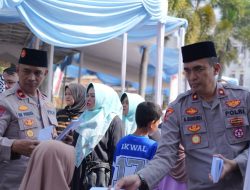 Polresta Bandung Gelar Jum’at Berkah, 1.000 Anak Yatim Diajak Doa Bersama