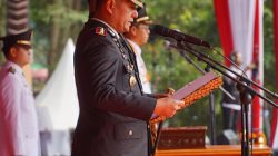Kapolresta Bandung Hadiri Upacara HUT ke-81 RI di Lapangan Upakarti