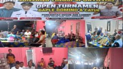 Meriahkan HUT RI Ke-81, Pemdes Dusun Aur Candra Desa Teluk Aur Gelar Open Turnamen Gaple Domino & Catur di Kolam Pancing RCM