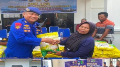 Dukung Program Unggulan Kapolda Riau, Ditpolairud dan Polres Kuansing Gelar JALUR di Desa Bandar Alai Kari