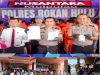 Polres Rohul Gelar Press Release, Bandar Narkotika Ditangkap dengan Sabu 1,03 Kilogram dan 246 Butir Ekstasi