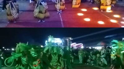 Sendratari “Gunung Tumpang Sewu” yang Dibawakan Pemuda Kampung Anggur Ikut Memeriahkan Karnaval Desa Sumbersuko Dengan Tampil Begitu Memukau dan Spektakuler 