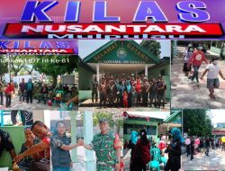 Resimen III Yudha Putra Yonkhusus 310 PPM Rohul Bersama DPC FORSA Rohul Meriahkan HUT RI Ke-81 di Ujung Batu Koramil 08 Tandun