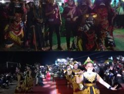 Tari Gunung Tumpang Pitu Yang Dibawakan Pemuda Kampung Anggur Memukau Ribuan Penonton di Karnaval Desa Sumbersuko