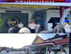 Apel Senin, Kalapas Pasir Pengaraian Tekankan Penggeledahan Humanis dan Penguatan Sambung Rasa Warga Binaan