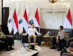 Hari Pertama Bertugas, Kapolres AKBP Deddy Kurniawan Temui Bupati Egi Perkuat Sinergi dan Kamtibmas Lampung Selatan