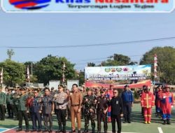 DANDIM 0616/PEMKAB INDRAMAYU HADIRI APEL SIAGA TANGGAP BENCANA KARHUTLA 2026 di Mapolres Indramayu