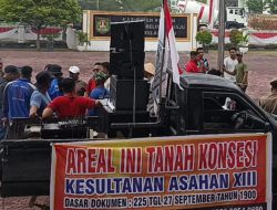 18 Kelompok Tani di Asahan Datangi Kantor Bupati, Desak Kejelasan Lahan Eks HGU PT BSP dan Plasma 20 Persen