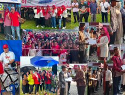 Semarak HUT Ke-81 Kemerdekaan RI di Kebun Gunung Para, PTPN IV Regional 1 Beri Penghargaan PMP dan Gelar Pesta Rakyat