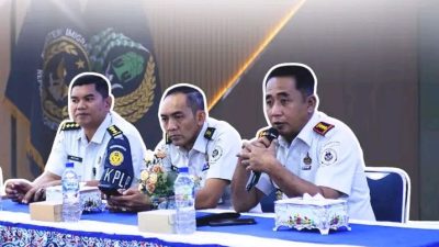 Inspeksi Pas Kalapas Kelas IIA Kuningan Memimpin Langsung Sosialisasi dan FGD  Forum Group Discussion (FGD) INSPEKSI PAS (Integrated Inspection and Early Warning System)