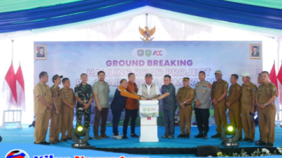 Ground Breaking Hauling Road PT AOC, Wabup OKU Minta SDM Lokal Diberdayakan