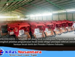 240 Becak Listrik Bantuan Presiden Prabowo Segera Diserahkan, Ratusan Abang Becak Pangandaran Ikuti Pelatihan