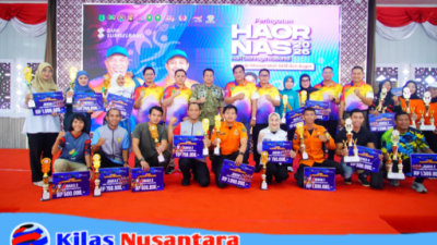 HAORNAS Muba 2026 Semarak, Bupati Toha Serahkan Hadiah Juara Olahraga Tradisional