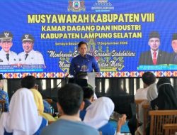 Ekonomi Lampung Selatan Tumbuh 5,71 Persen, Egi Ingin Kadin Perkuat Dampak Dunia Usaha bagi Warga