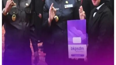 Bupati Musi Rawas Lantik dan Ambil Sumpah/Janji Guru yang Ditugaskan sebagai Kepala Sekolah.