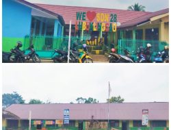 Revitalisasi SD Negeri 28 Kota Lubuklinggau Di Duga Tanpa Papan Informasi,Kepala Sekolah Berdalih Papan Merek Tidak Boleh Dipoto.