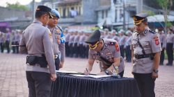 Kapolresta Bandung Pimpin Sertijab Sejumlah Pejabat Utama dan Kapolsek Jajaran
