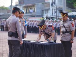 Kapolresta Bandung Pimpin Sertijab Sejumlah Pejabat Utama dan Kapolsek Jajaran