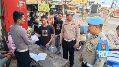 Knalpot Brong Jadi Sasaran, Polisi Tertibkan Puluhan Motor di Dua Lokasi