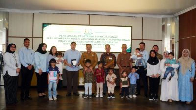 Kajari Lampung Selatan Serahkan Penetapan Perwalian, Dinas Sosial Kawal Hak Delapan Anak Yayasan Bussaina Lampung