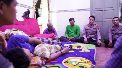 Korban Penganiayaan di Sindang Jalani Pemulihan, Kapolres Datang Menjenguk