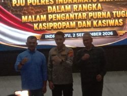 Silaturahmi Bersama PJU Polres Indramayu Dan Media Dalam Rangka Malam Pengantar Purna Tugas Kasipropam Dan Kasiwas
