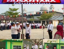 Kasat Resnarkoba Polres Rohul IPTU Dendy Jadi Pembina Upacara di SMP Muhammadiyah Rambah