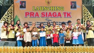 Dibalik Suksesnya Launching Pra Siaga TK di Lumajang Kini Muncul Adanya Dugaan Pengadaan Kaos Peserta