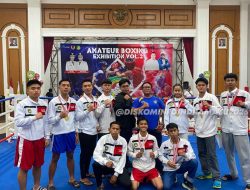 Kado Manis HUT ke-499, Tim Tinju PERTINA Indramayu Borong 9 Emas dan 2 Perak di Sukabumi