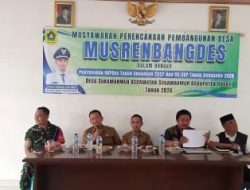 **Sukamakmur Rencanakan Pembangunan Masa Depan Melalui Agenda Musrenbangdes Tahun 2026**