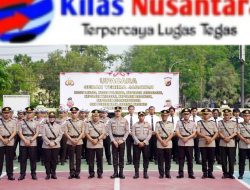 Penyegaran Organisasi, Polres Indramayu Rotasi Sejumlah Pejabat Utama dan Kapolsek