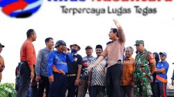 Tinjau Proyek Pembangunan Jembatan di Jatimulya,Bupati Lucky Hakim Minta Kendaraan Roda Dua dan Roda Empat yang Boleh Melintas