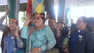 700 Perempuan HKBP Distrik XIV Tebing Tinggi Padati Pesta Tandok, Sekjen HKBP Ajak Jadi “Perempuan Partamue”
