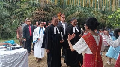 Meriah! GKPS Resort Tebing Tinggi II Gelar Pesta Olob – olob Peringati 123 Tahun Injil di Simalungun