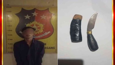 Bawa Pisau Saat Diduga Pungli di Jalan Lintas Simpang Belimbing, Pria 22 Tahun Diamankan Polsek Gunung Megang