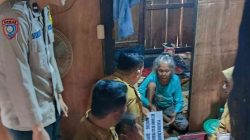 Bhabinkamtibmas Polsek Rantau Alai Hadiri Penyaluran BLT dan Sertifikasi Pembangunan Jalan Cor Beton di Desa Santapan Barat
