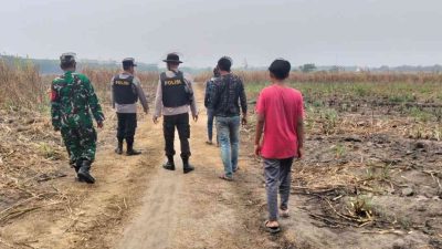 Cegah Karhutla, Polsek Rantau Alai Gelar Mitigasi dan Ajak Masyarakat Jaga Lingkungan