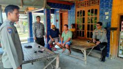 Polsek Gunung Megang Sambangi Warga Tanjung Muning Lewat Program POLIRAN, Tampung Aspirasi dan Perkuat Kamtibmas