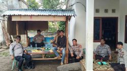 Pererat Silaturahmi dengan Warga, Kapolsek Gunung Megang Gelar Patroli Polisi Sanjo di Desa Teluk Lubuk